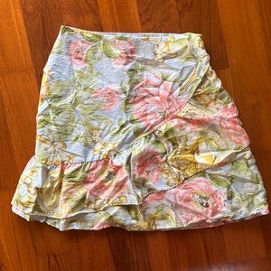 Express Floral Skirt! Size 4
